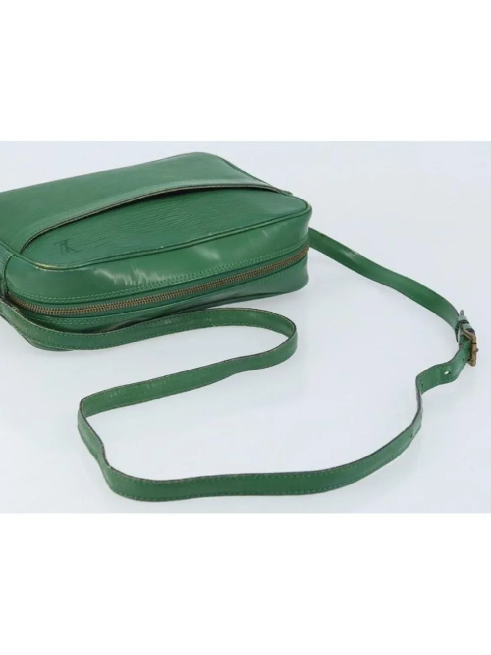 Authentic LOUIS VUITTON Epi Trocadero 27 Shoulder Bag Green M52314 LV